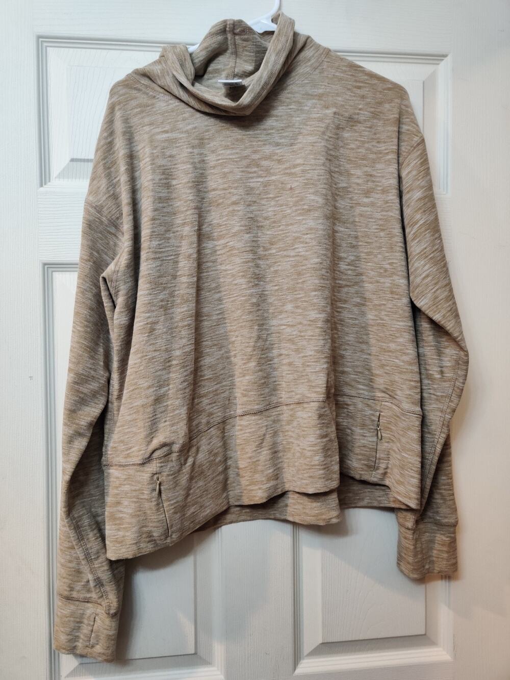 Avia Women's XL Tan Athletic Shirt NWT